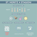 Piumino Daunex St Moritz 4 Stagioni Duo