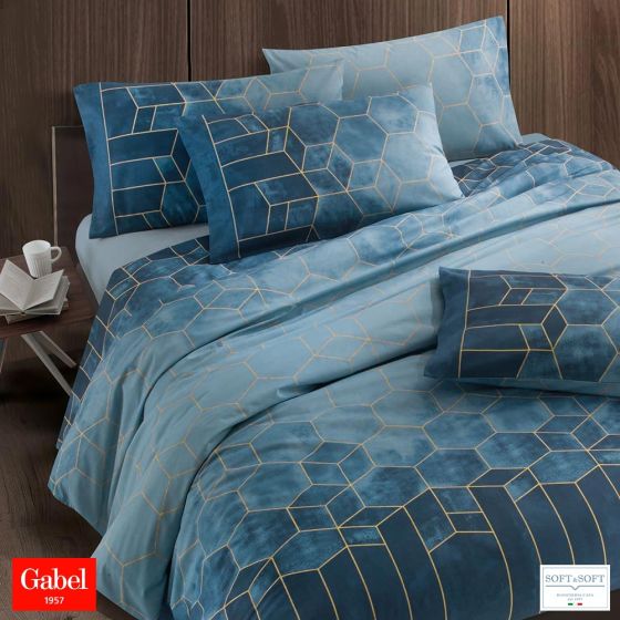 Deco' trapuntino primaverile matrimoniale 24210 Gabel