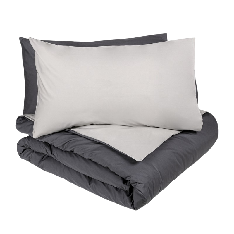 Parure Copripiumino DIALOGO – 100% Cotone – Design Moderno – Made in Italy