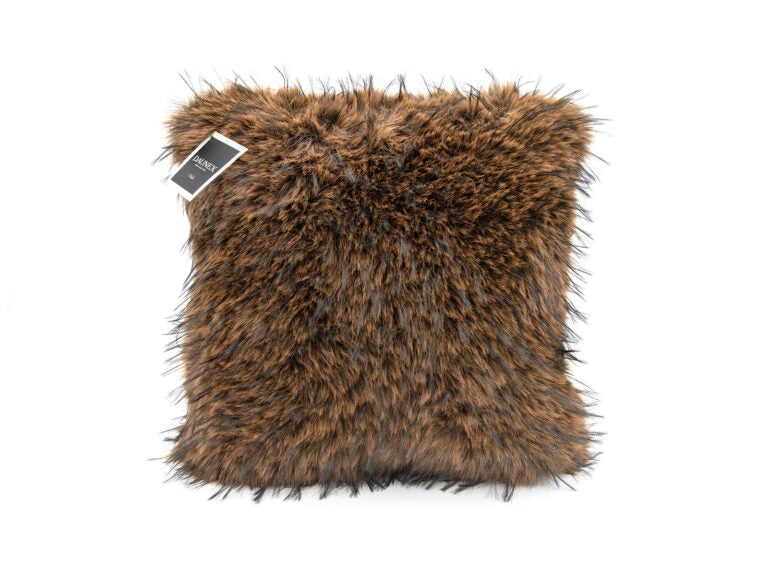 Cuscino d'Arredamento Daunex Fur Deluxe - Morbido Cuscino Effetto Pelliccia Ecologica