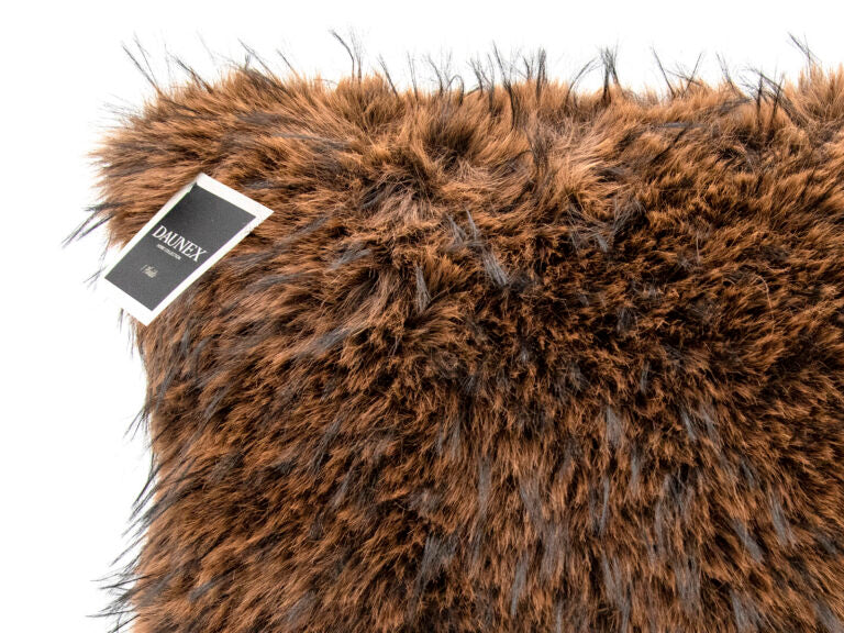 Cuscino d'Arredamento Daunex Fur Deluxe - Morbido Cuscino Effetto Pelliccia Ecologica