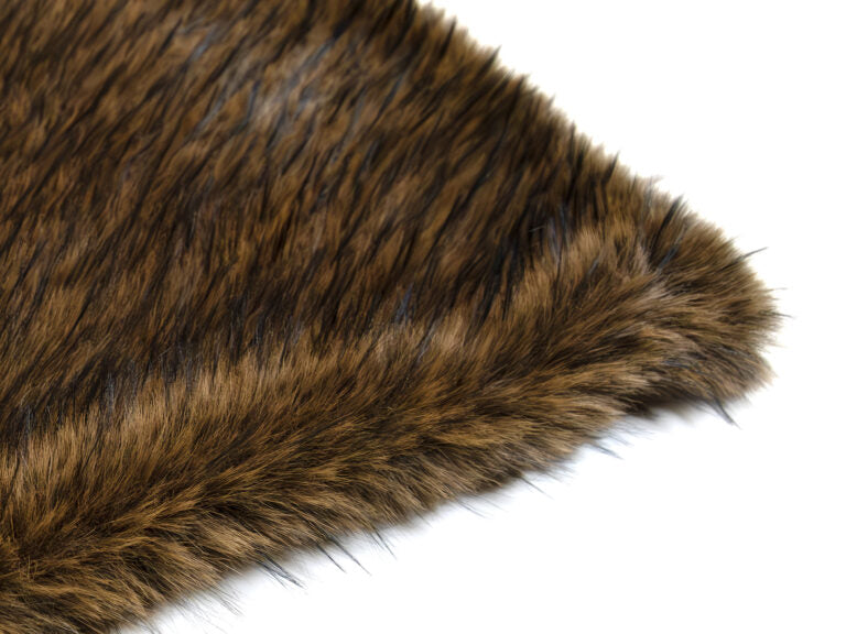 Plaid Coperta Daunex Fur Deluxe 130x160 cm - Morbida Coperta Effetto Pelliccia con Cinghia in Ecopelle