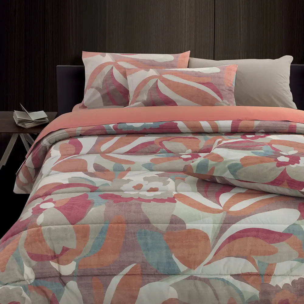 Trapunta Matrimoniale Gabel Life - Collezione Trendy in Saia Jacquard 260x260 cm