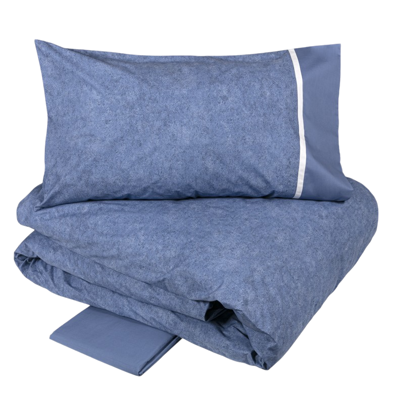 Galuchat - Completo Copripiumino Matrimoniale – 100% Cotone – Made in Italy Fazzini