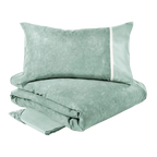 Galuchat - Completo Copripiumino Matrimoniale – 100% Cotone – Made in Italy Fazzini
