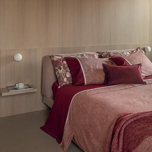 Galuchat - Completo Copripiumino Matrimoniale – 100% Cotone – Made in Italy Fazzini