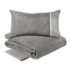 Galuchat - Completo Copripiumino Matrimoniale – 100% Cotone – Made in Italy Fazzini
