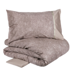 Galuchat - Completo Copripiumino Matrimoniale – 100% Cotone – Made in Italy Fazzini