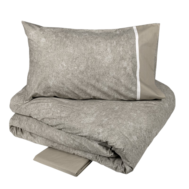 Galuchat - Completo Copripiumino Matrimoniale – 100% Cotone – Made in Italy Fazzini