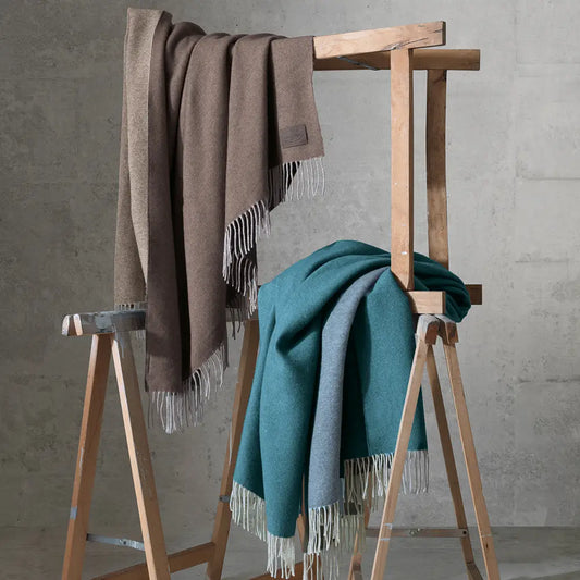 Gold- Plaid in 100% Lana - Somma