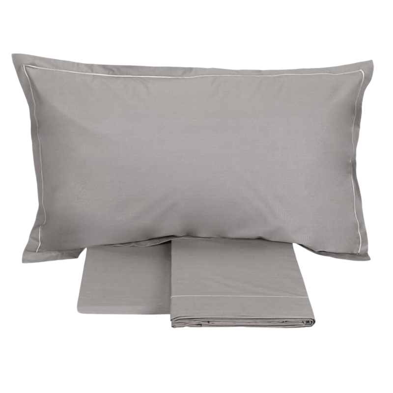 Completo Lenzuola TESEO – 100% Cotone – Linea Quadrifoglio – Made in Italy
