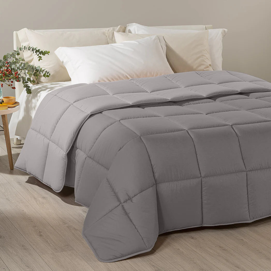 Trapunta In Cotone Bicolor Caleffi