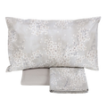 Completo Lenzuola Fazzini "Kimono" - Percalle con Sovrastampa in Lacca - Matrimoniale