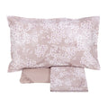 Completo Lenzuola Fazzini "Kimono" - Percalle con Sovrastampa in Lacca - Matrimoniale
