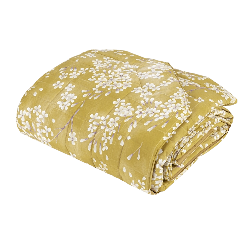 Trapuntino Quilt Matrimoniale Fazzini Kimono 270x270 cm - Percalle di Cotone