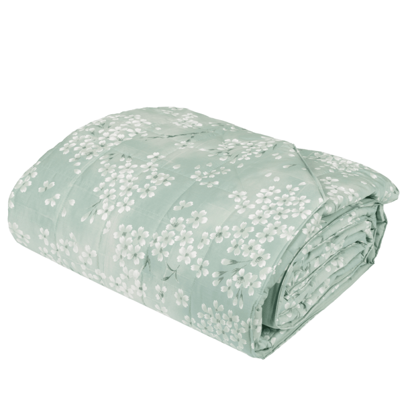 Trapuntino Quilt Matrimoniale Fazzini Kimono 270x270 cm - Percalle di Cotone