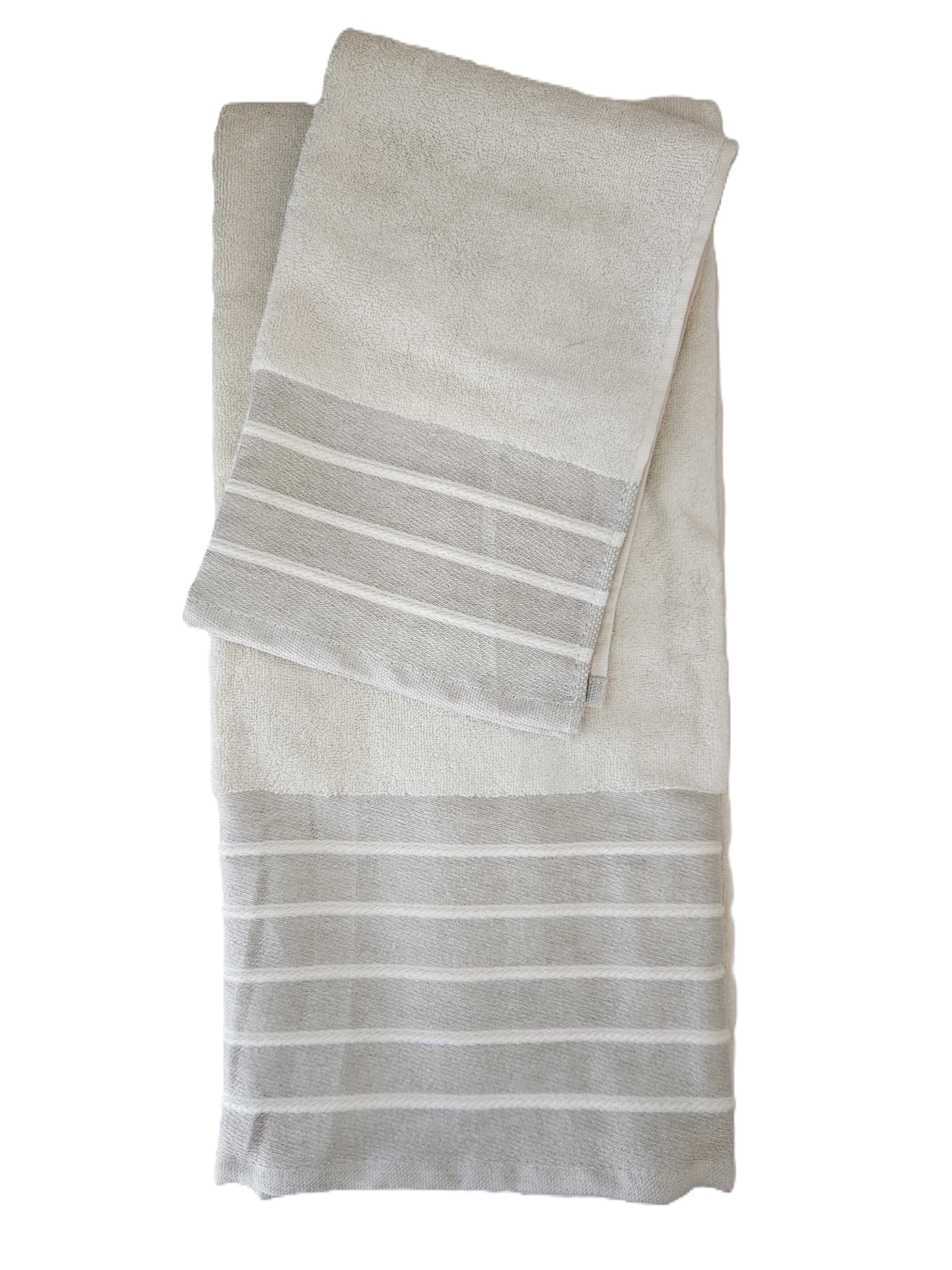 Asciugamani "Luce" Set 1+1 - Gabel Naturae