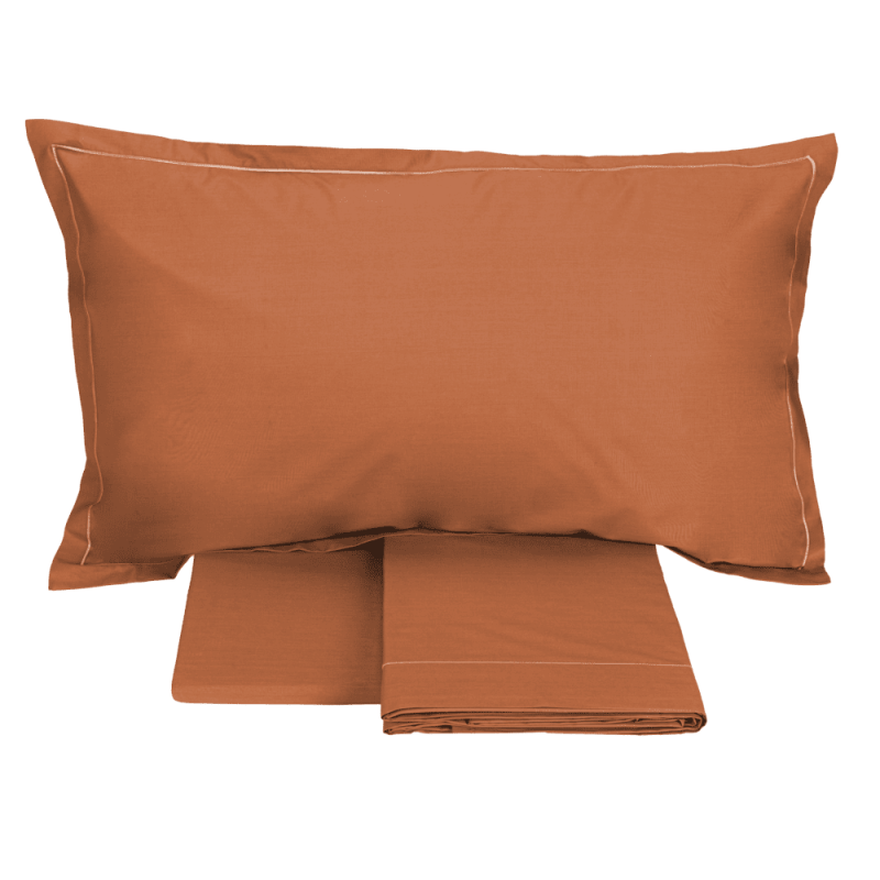 Completo Lenzuola TESEO – 100% Cotone – Linea Quadrifoglio – Made in Italy