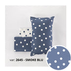 Completo Lenzuola Cogal "Milk" - 100% Cotone Naturale - Effetto Copriletto