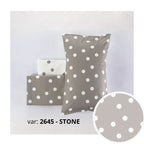 Completo Lenzuola Cogal "Milk" - 100% Cotone Naturale - Effetto Copriletto