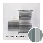 Completo Lenzuola Cogal "Milk" - 100% Cotone Naturale - Effetto Copriletto