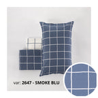 Completo Lenzuola Cogal "Milk" - 100% Cotone Naturale - Effetto Copriletto