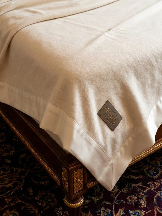 Coperta "Naga" in 100% CASHMERE | 230x250 - SOMMA