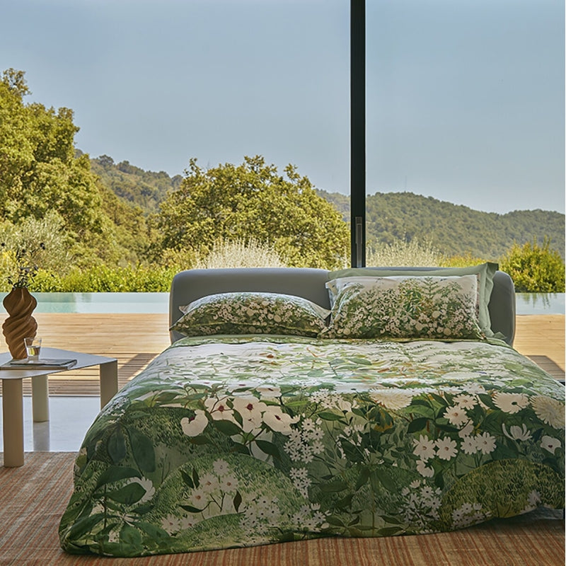 Quilt Matrimoniale Fazzini "Nara" - Raso 300TC e Stampa Digitale - 270x270 cm