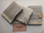 PLAID "Navigli Nat" in 100% Lana Vergine - 130x170 cm - Marzotto Home 1836