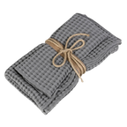 Coppia Asciugamano e Ospite Fazzini NETTARE in Cotone Stone Washed