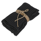 Coppia Asciugamano e Ospite Fazzini NETTARE in Cotone Stone Washed