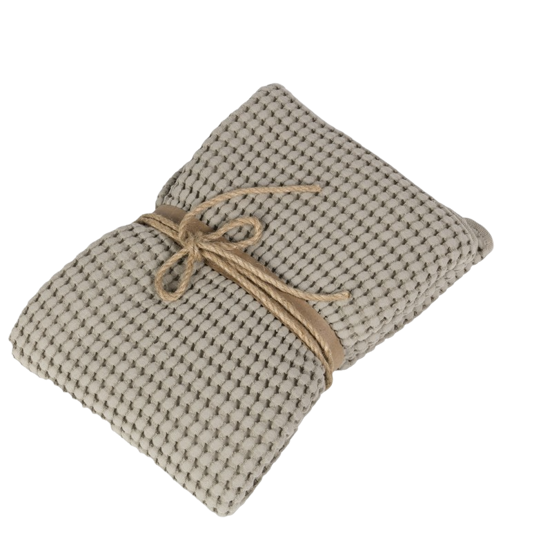 Telo Bagno Fazzini NETTARE in Cotone Stone Washed 100x150 cm