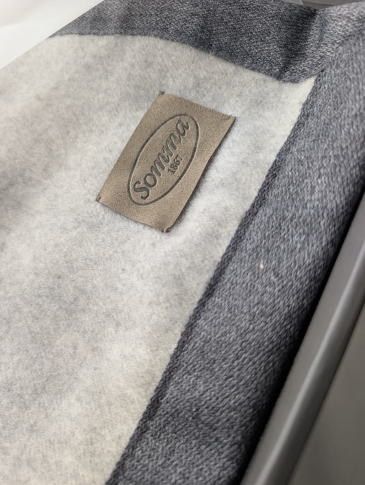 Coperta pregiata Nyima in 95% Cashmere e 5% Lana Vergine - 210x250 cm - SOMMA