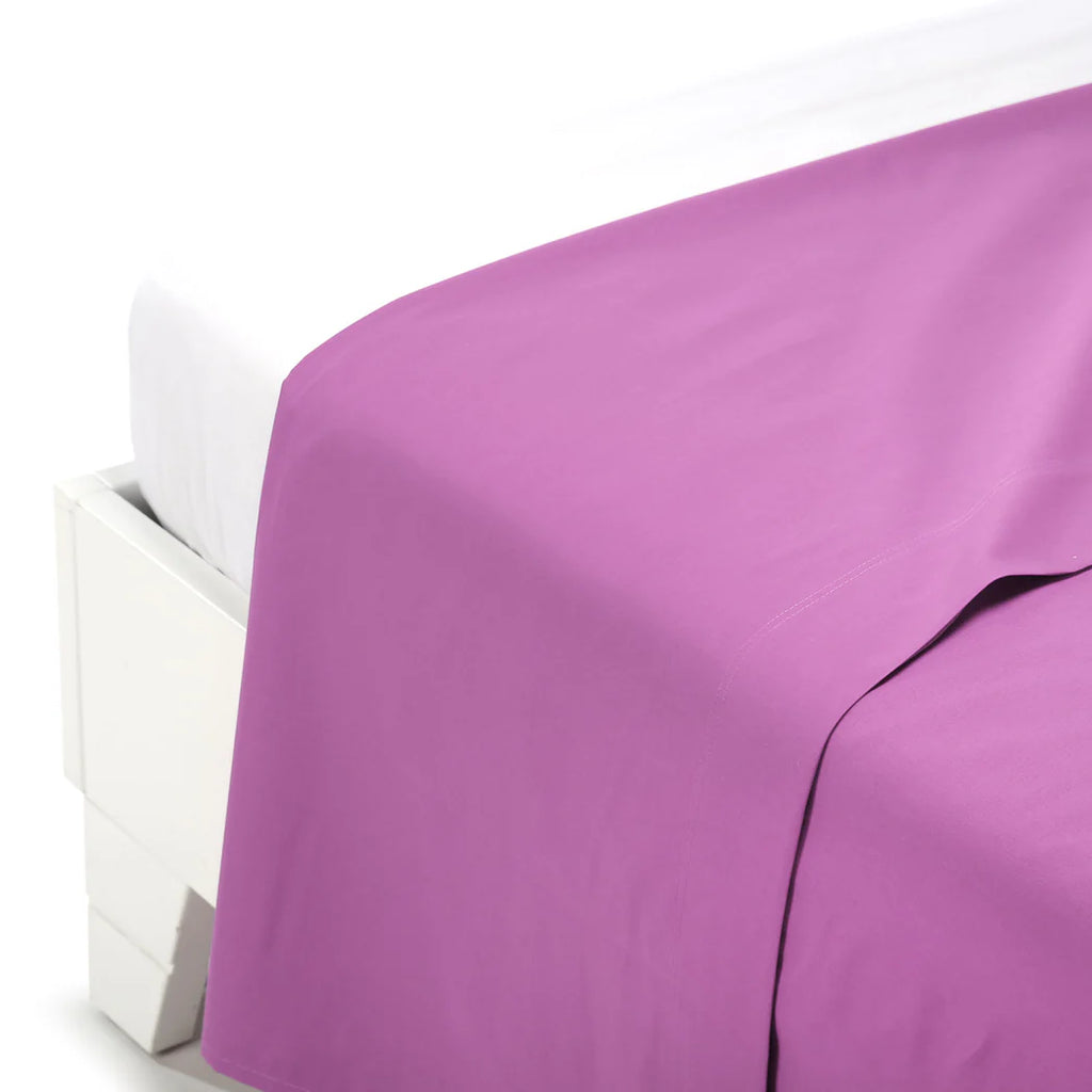 Lenzuolo Superiore in Puro Cotone Tinta Unita – Caleffi