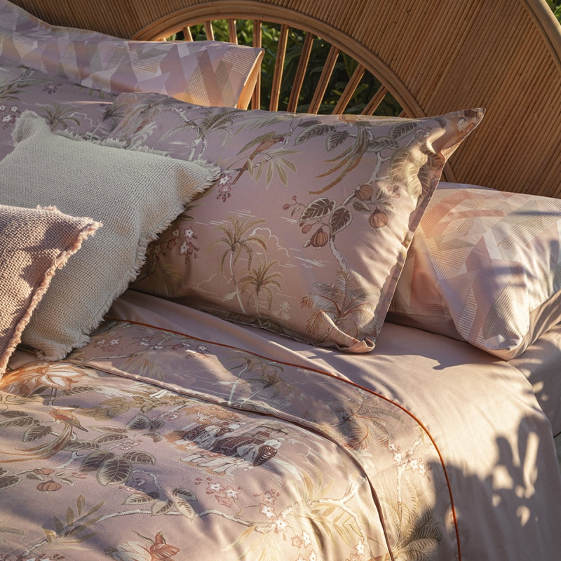 Oriental Dream – Completo Lenzuola Fazzini in Puro Cotone con Stampa Ispirazione Orientale