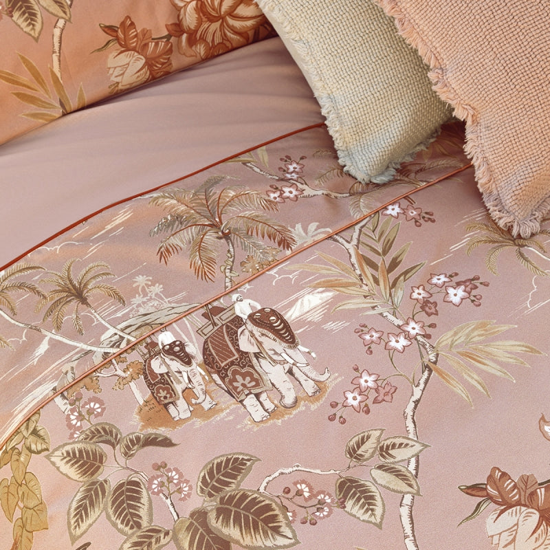 Oriental Dream – Completo Lenzuola Fazzini in Puro Cotone con Stampa Ispirazione Orientale