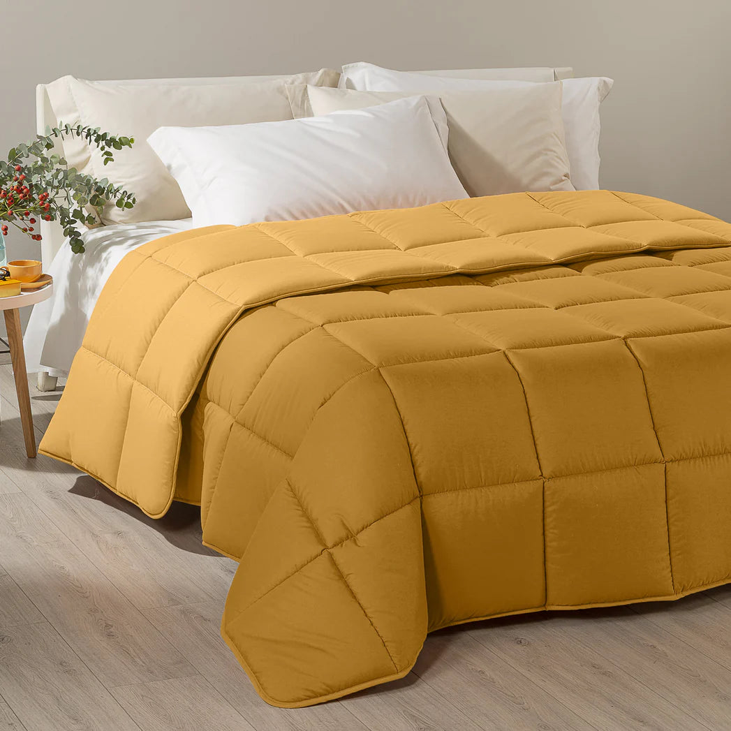 Trapunta In Cotone Bicolor Caleffi