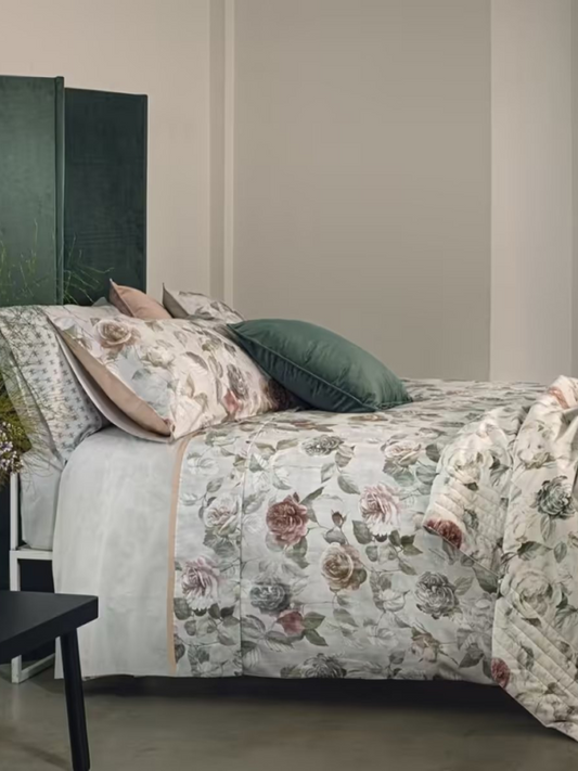 Rugiada - Parure Copripiumino in percalle - Fazzini