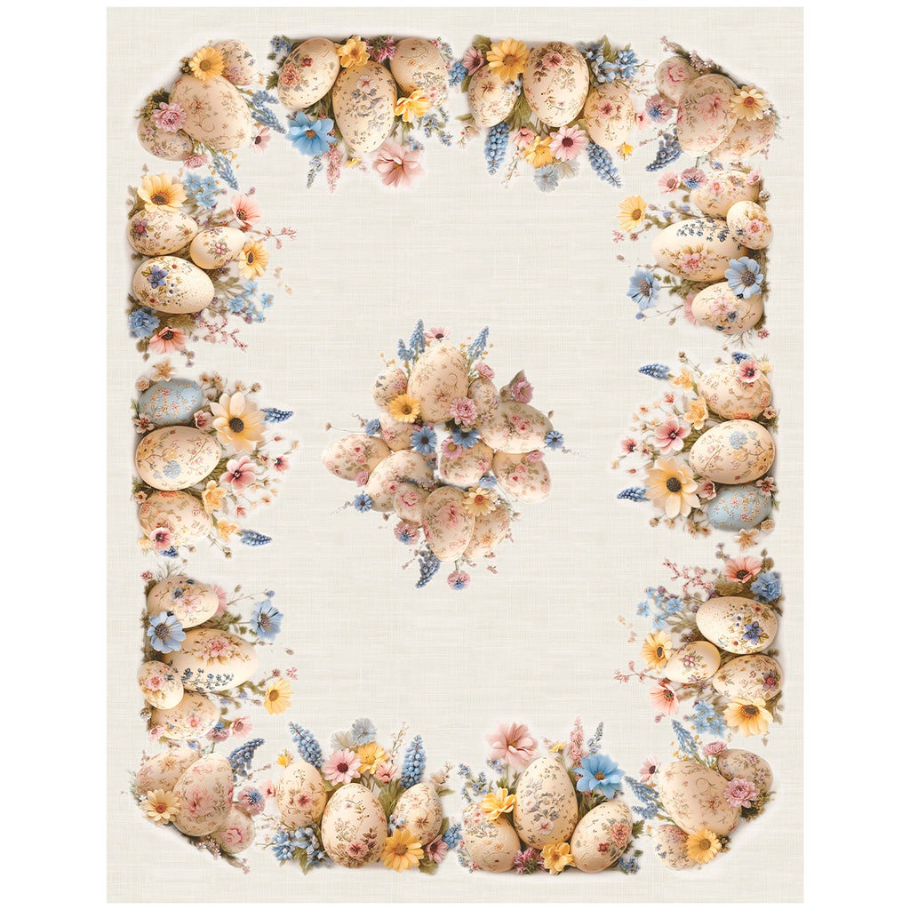 Tovaglia Pasquale "Tiffany 02" Vingi - Scelta da Benedetta Parodi - 140x180 cm
