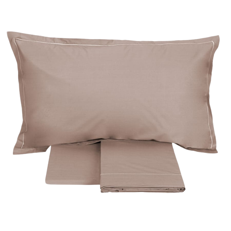Completo Lenzuola TESEO – 100% Cotone – Linea Quadrifoglio – Made in Italy