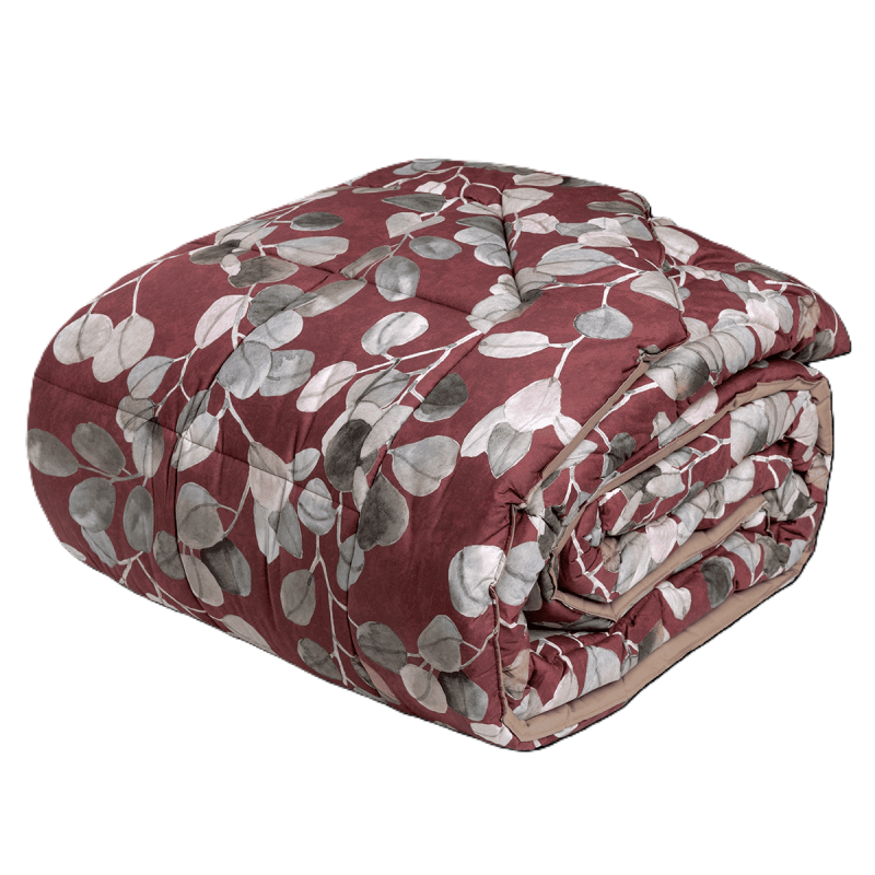 Sabi Sabi - Trapunta Matrimoniale – Percalle di Cotone – Stampa Digitale – Made in Italy - Fazzini