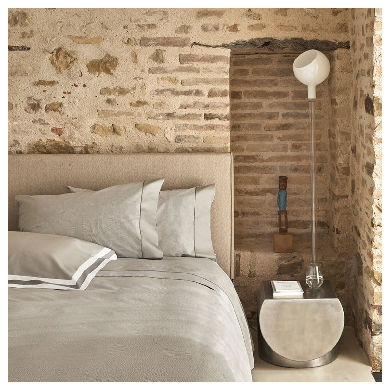 Sashiko - Completo Copripiumino Matrimoniale  – 100% Cotone – Made in Italy - Fazzini
