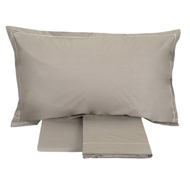 Completo Lenzuola TESEO – 100% Cotone – Linea Quadrifoglio – Made in Italy