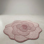 Tappeto Bagno Sagomato Home Philosophy "Rosa" - 100x105 cm - Antiscivolo Geko Grip
