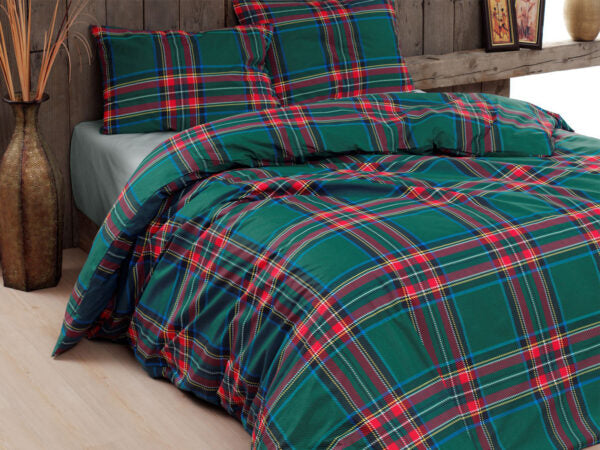 Tartan - Parure Copripiumino Infinity - Daunex
