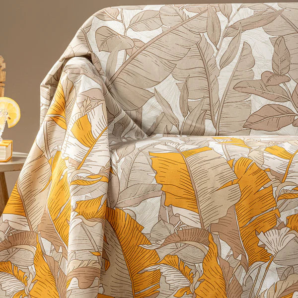 Telo Arredo Copridivano Caleffi GranDecor "Forest" - 100% Cotone