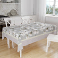 Tovaglia Vingi "Scelto da Benedetta Parodi" - Modello Tiffany 42 - Magnolia e Grigio Polvere