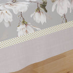 Tovaglia Vingi "Scelto da Benedetta Parodi" - Modello Tiffany 42 - Magnolia e Grigio Polvere