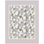 Tovaglia Vingi "Scelto da Benedetta Parodi" - Modello Tiffany 42 - Magnolia e Grigio Polvere