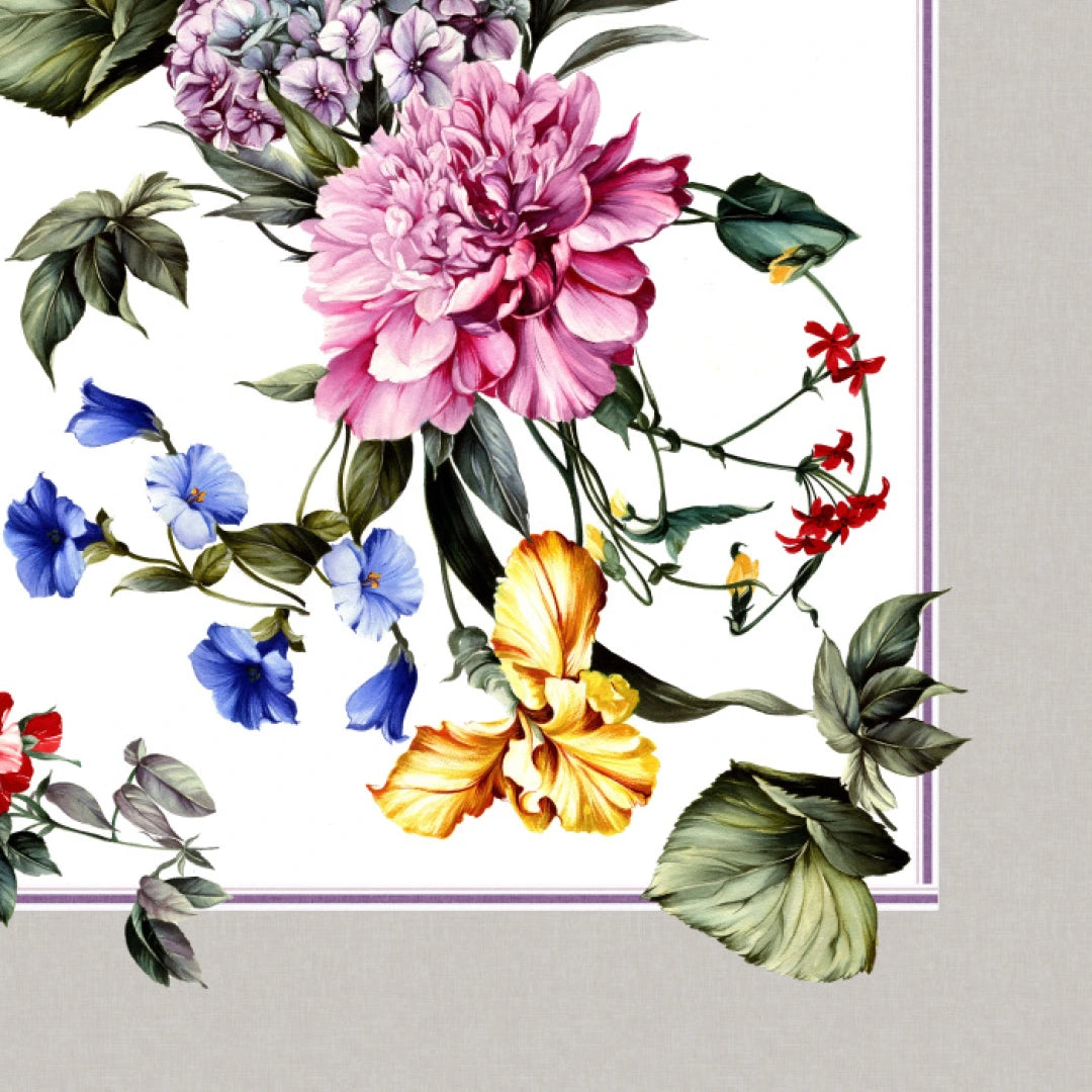 Tovaglia Vingi "Scelto da Benedetta Parodi" - Modello Tiffany 43 - Stampa Digitale Floreale